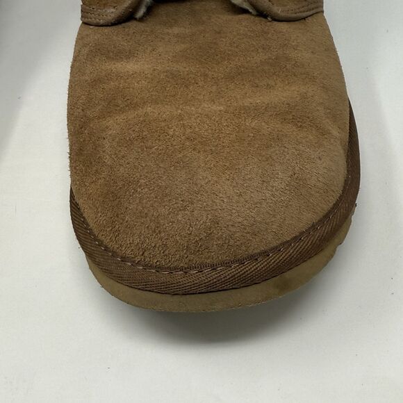 UGG Maksim Chukka Ankle Boots Mens 12 Brown Suede Shearling Lined Preppy 1126879 - Picture 8 of 16